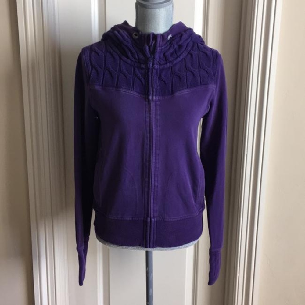 Lululemon Purple Fireside Hoodie - Size 6